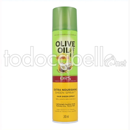 Ors Olive Oil Sheen Spray Con Aceite De Coco 240 Ml