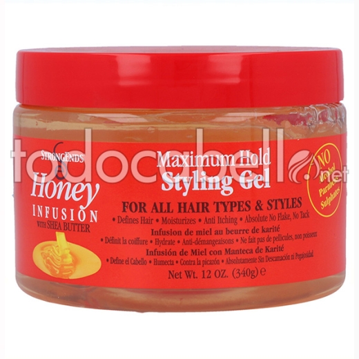 Biocare Strongends Honey Styling Gel 340g