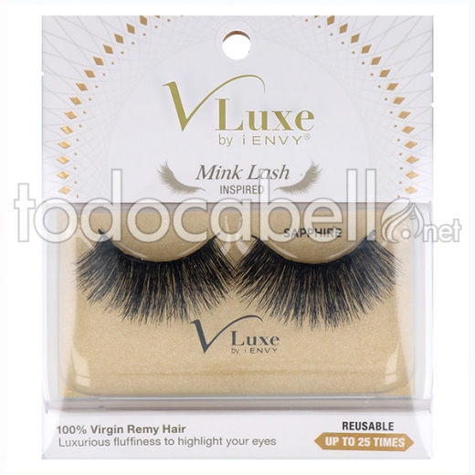 I Envy V Luxe Remy Hair Minklash/pestaña Inspired Sapphire (vlef04)