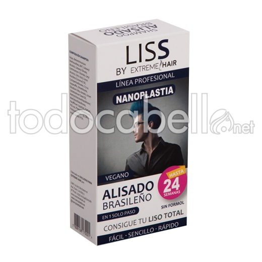 Liss by Extreme Hair Nanoplastia Alisado Brasileño Vegano para hombre