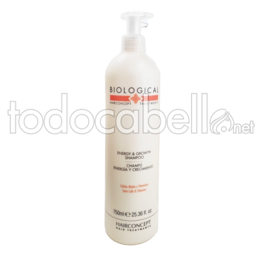 HC Hairconcept BIOLOGICAL Growth Energizing Shampoo 750ml