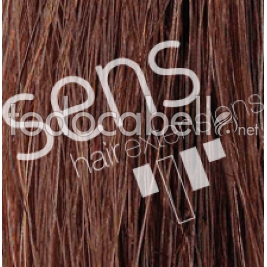 Extensiones Cabello 100% Natural Cosido Human Remy Liso 90x50cm nº4