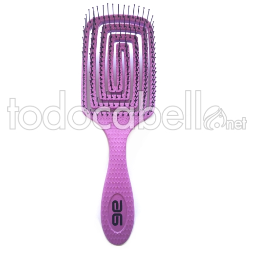 Asuer Cepillo Eco Hair Brush Paleta Grande Morado ref: 32536