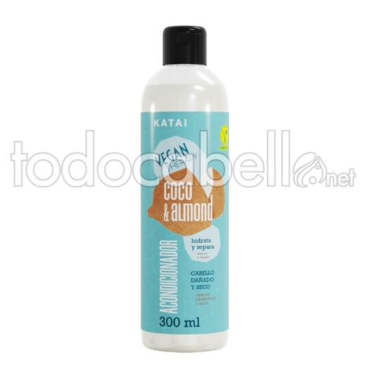 Katai Vegan Therapy Coco & Almond Acondicionador Cabello dañado y seco 300ml