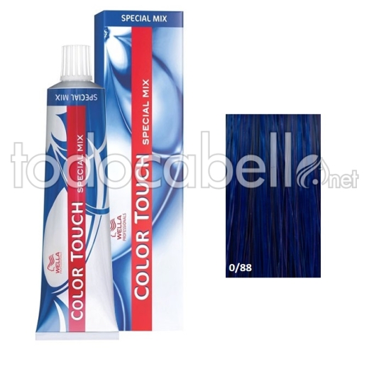 Wella Tinte Color Touch SPECIAL MIX 0/88 Azul Intenso 60ml