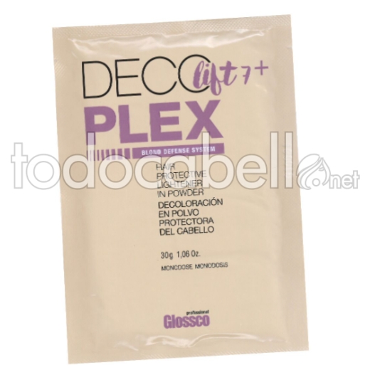 Glossco Decoloración en polvo DecoPlex Lift 7+ en sobre 30g