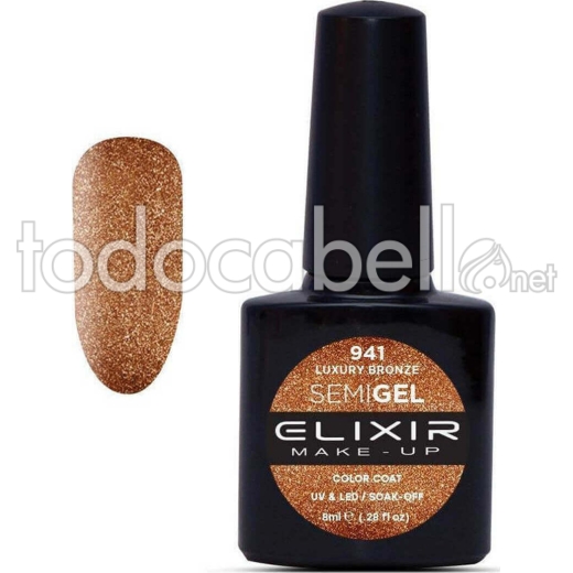 Elixir Make-Up SEMI GEL UV/LED Luxury Bronze 941 8ml