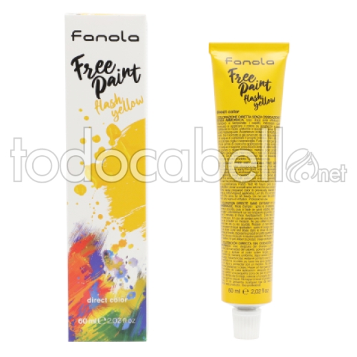 Fanola Free Paint Flash Yellow 60ml
