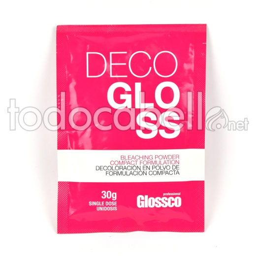 Glossco Decoloración en polvo azul DecoGloss en sobre 30g
