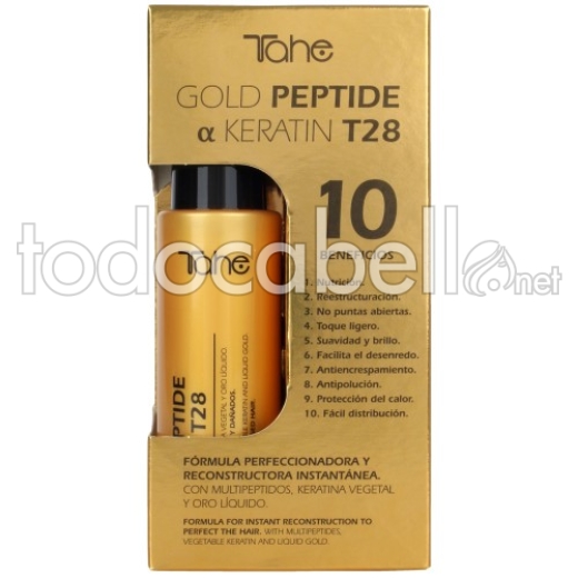 Tahe Gold Peptide Keratin T28 10 Beneficios 100ml