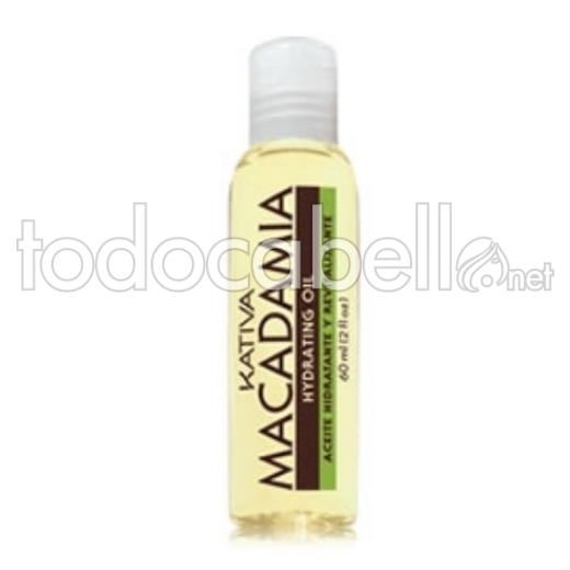 Kativa Macadamia Hydrating Oil. Aceite Hidratante 60ml