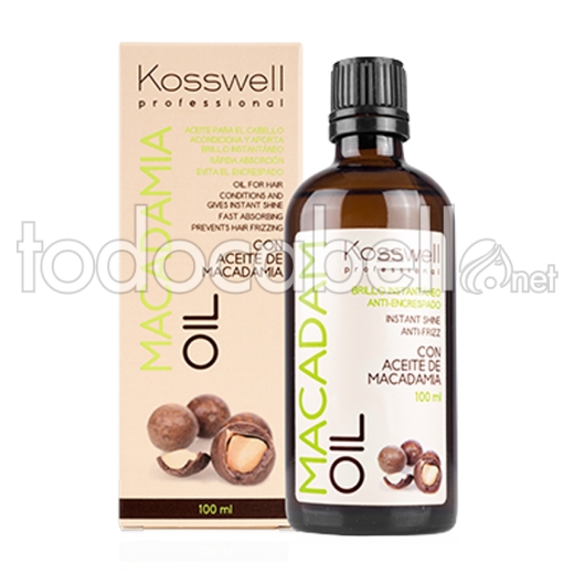 Kosswell Macadam Oil Con Aceite De Macadamia 100ml