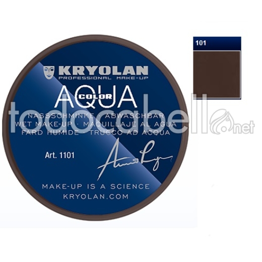 Kryolan Aquacolor 8ml 101 Maquillaje al agua y corporal