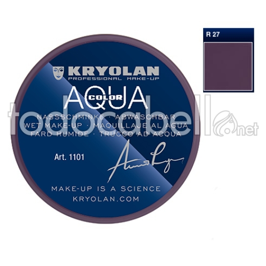 Kryolan Aquacolor 8ml R27 Maquillaje al agua y corporal