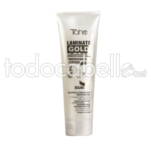 Tahe Laminate Gold Step 3 Sealing Mask 250ml. Tratamiento alisado