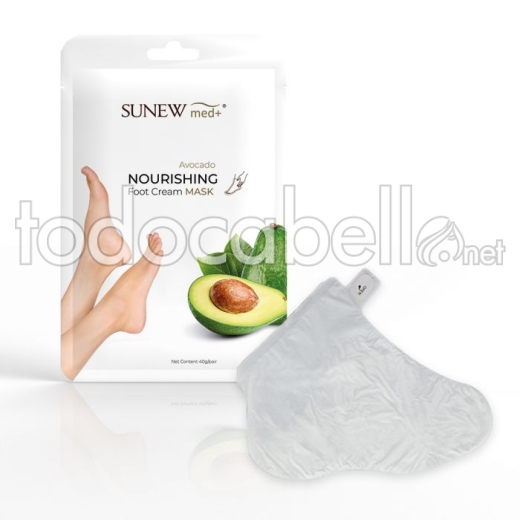 MASCARILLA PIES ACEITE AGUACATE 40G SUNEW
