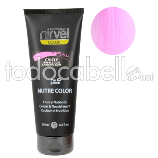 Nirvel nutre color  mascarilla de color y nutrición fucsia 200 ml. – Hair  shop
