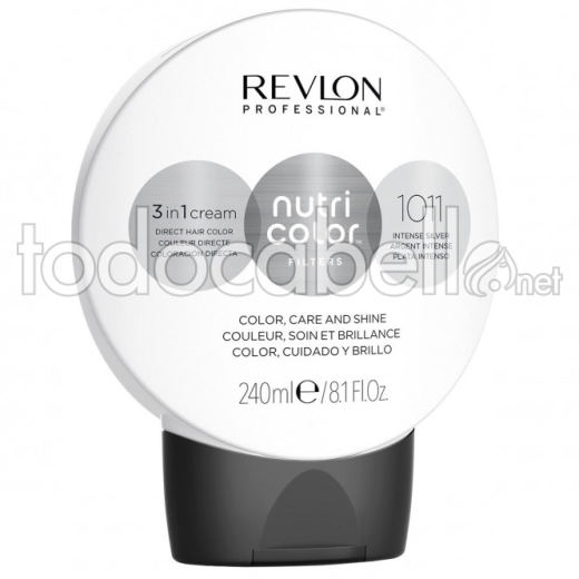 Revlon Nutri Color Filters 1011 Plata Intenso 240ml