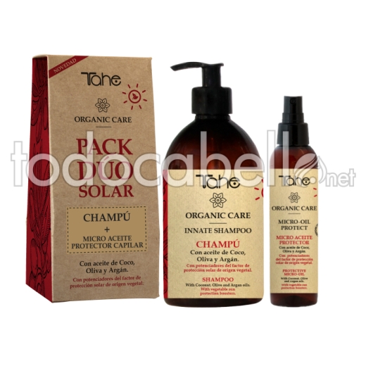 tahe solar pack champu y aceite protector