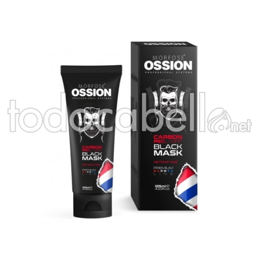 Ossion Premium Barber Line Carbon Facial Black Mask 125ml