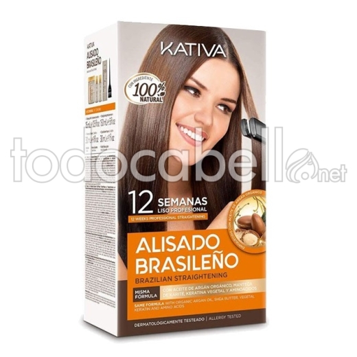 Kativa ALISADO BRASILEÑO KIT para cabellos Naturales