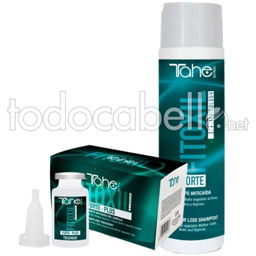 Tahe Pack Fitoxil Forte Plus Programa Anticaída (Champú 300ml+ Ampollas 12x10ml)