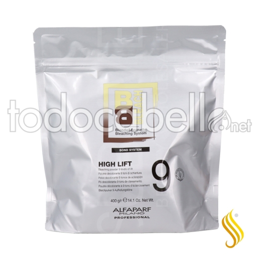 Alfaparf Bb High Lift Polvo Decolorante 9 Tonos Aclaración 400 G