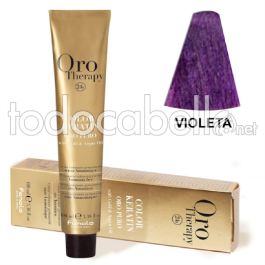 Fanola Tinte Oro Therapy Sin Amoniaco Violeta 100ml