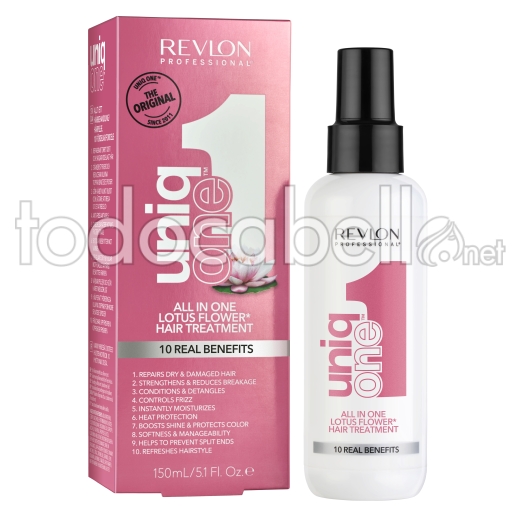 Revlon Uniq One 10 En 1 FLOR DE LOTO Professional Hair Treatment 150ml