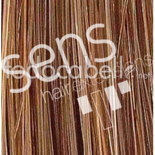 Extensiones Cabello 100% Natural Cosido Human Remy Liso 90x50cm nº8