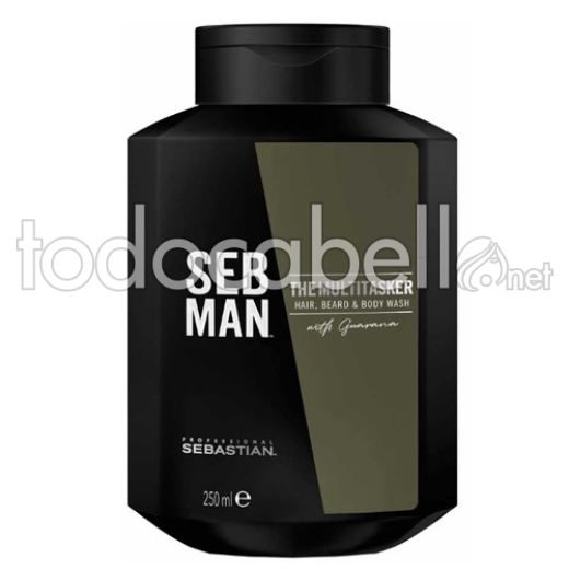 Sebastian SEB MAN The Multi-Tasker Gel para cabello, barba y cuerpo 250ml