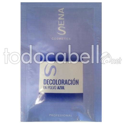 Sena Cosmetics Decoloración en polvo azul 40g