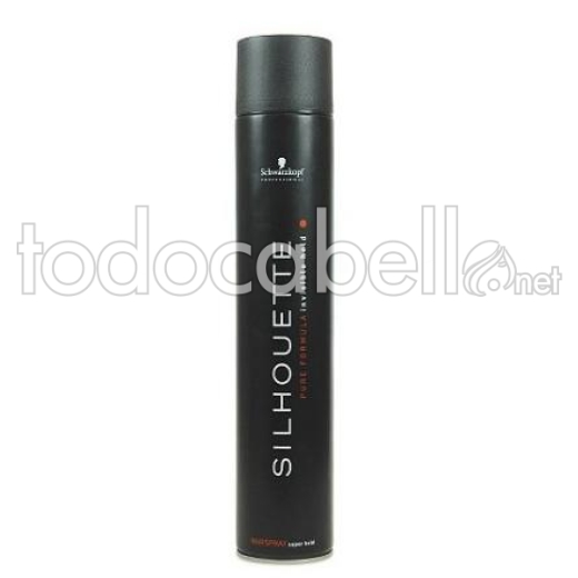 Schwarzkopf Silhouette Hairspray Pure. Laca de Fijación Extra Fuerte 300ml.