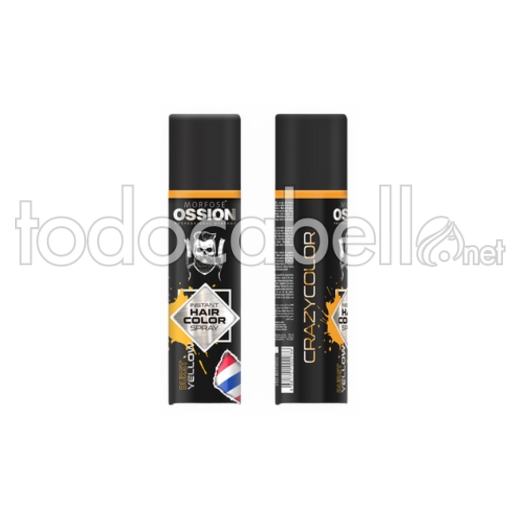 Ossion Instant Hair Color Spray Yellow 150ml