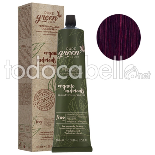 Pure Green Tinte 100ml Color 5.77 Violeta Oscuro