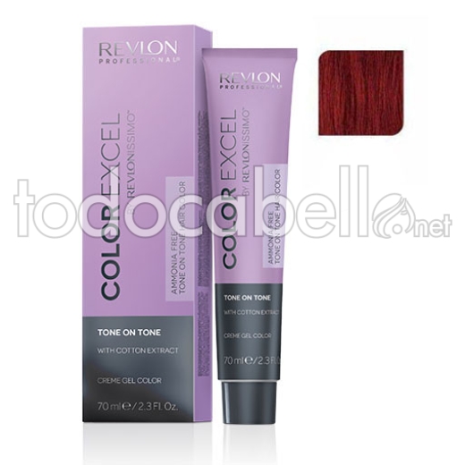 Revlon Tinte Revlonissimo Color Excel 55.60 Rojo Oscuro Intenso 70ml