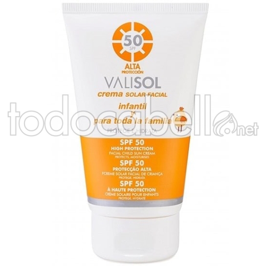 Valquer Crema Solar Facial Infantil SPF50 100ml