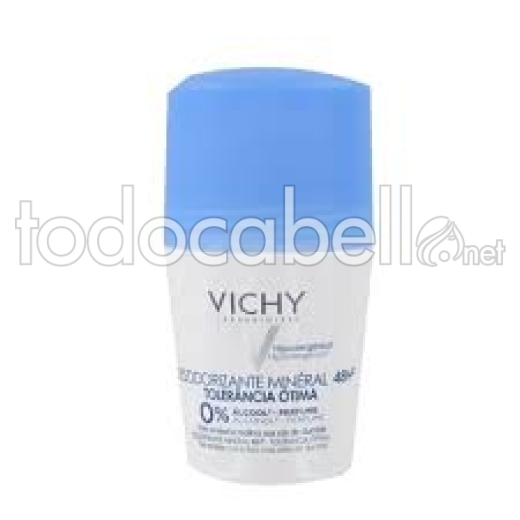 Vichy Déodorant Minéral Tolérance Optimale Deo Roll-on 48h 50 Ml