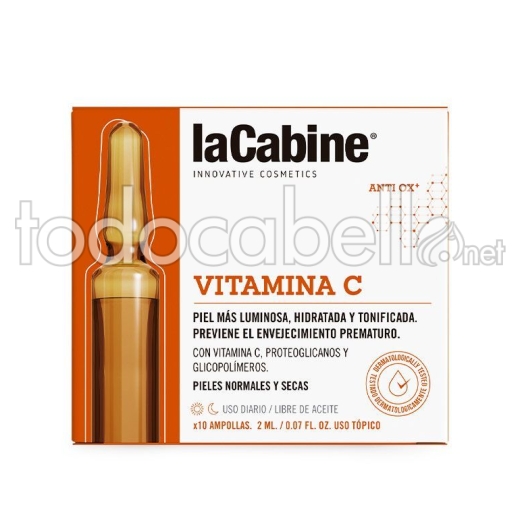 La Cabine Ampollas Vitamina C  10 X 2ml