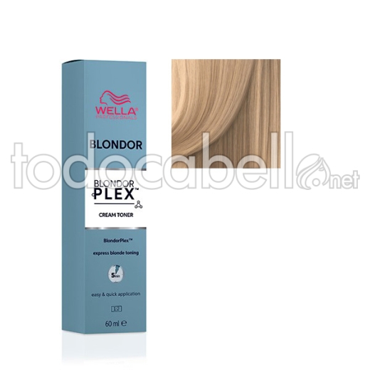 Wella Blondor Plex Crema Matizadora Crystal Vanilla /36 60ml