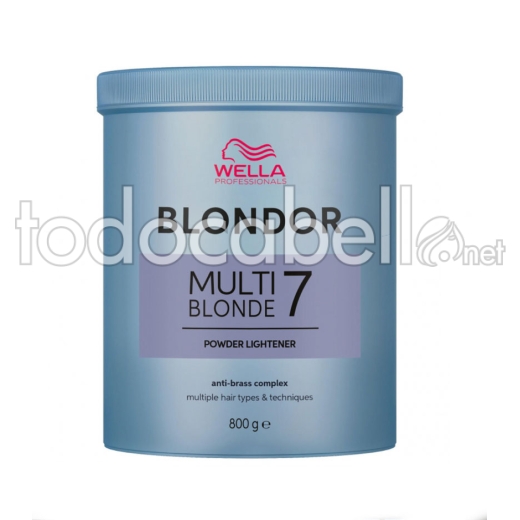 Wella Blondor Multi Blonde 7 Decoloración en Polvo 800g.