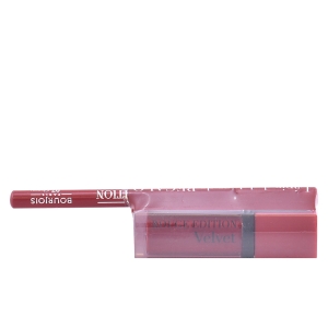 Bourjois Rouge Edition Velvet Lipstick ref 15+contour Lipliner ref 7 Gratis