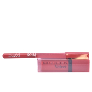 Bourjois Rouge Edition Velvet Lipstick ref 03+contour Lipliner ref 6 Gratis