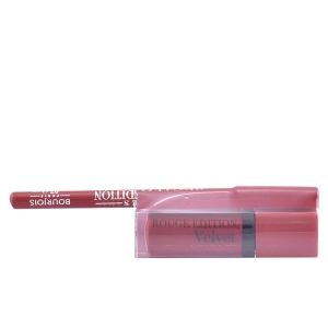 Bourjois Rouge Edition Velvet Lipstick ref 01+contour Lipliner ref 7 Gratis