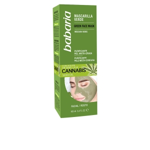 Babaria Cannabis Mascarilla Verde Facial Piel Mixta/grasa 100 Ml