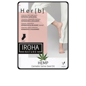Iroha Cannabis Foot Mask Socks Repairing & Relaxing