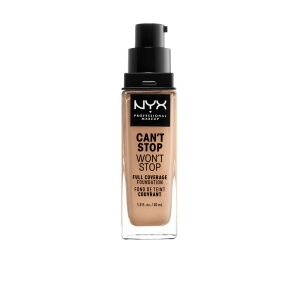 Nyx Can't Stop Won't Stop Full Coverage Foundation ref true Beige