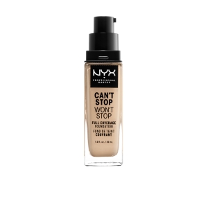 Nyx Can't Stop Won't Stop Full Coverage Foundation ref nude 30 Ml