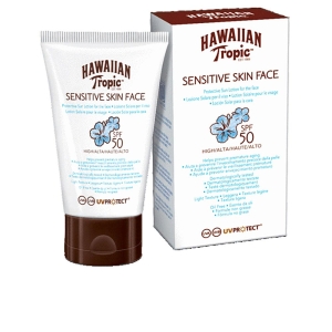 Hawaiian Tropic Sensitive Skin Face sun Lotion Spf50 60 Ml