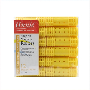Annie Rollos Magneticos Amarillo (12/mediano) ref.1223